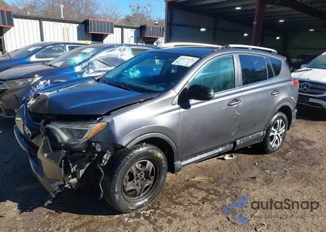 2016 Toyota Rav4 Le from USA, damaged, VIN 2T3BFREV2GW447502